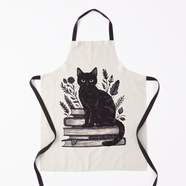 Item preview, Black Cat And Books designed and sold by VibeInkDesign.