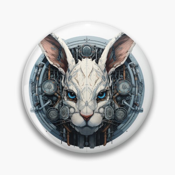 Item preview, Conejo ciberpunk designed and sold by EtherInk.