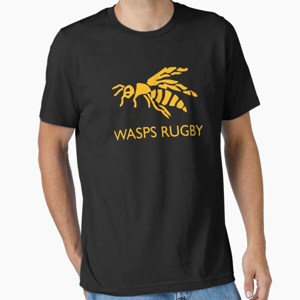 Item preview, Wasps Rugby - Gold on Black designed and sold by FiveFifteen.