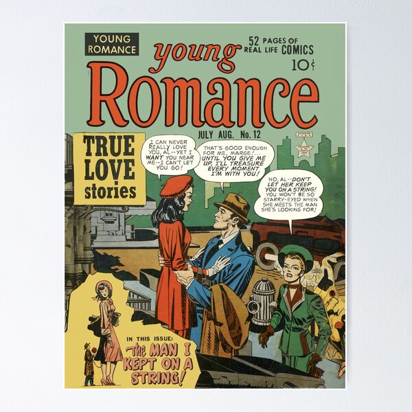 Item preview, Young Romance #12 Cover Art designed and sold by DToneDef.