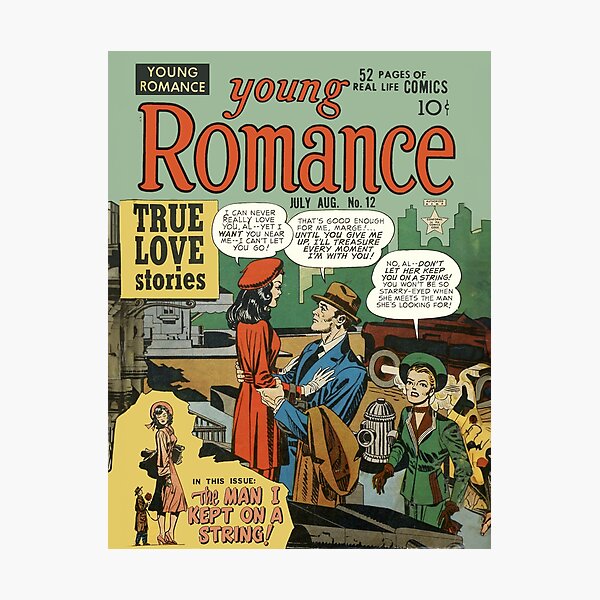 Item preview, Young Romance #12 Cover Art designed and sold by DToneDef.