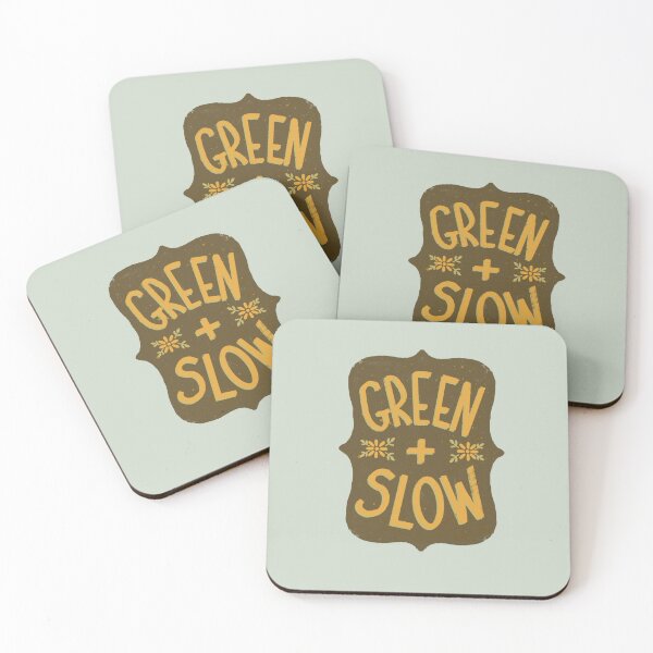 Item preview, Green and slow  designed and sold by FrancesPoff.