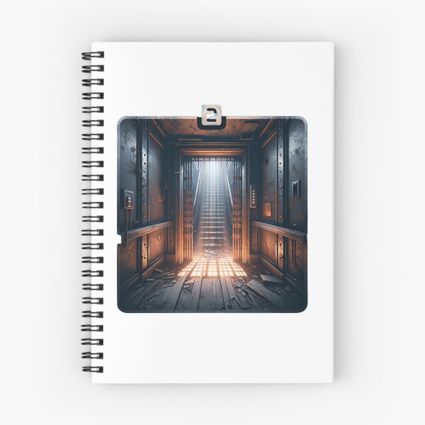 Item preview, inside an abandoned house designed and sold by VoilaPrint.