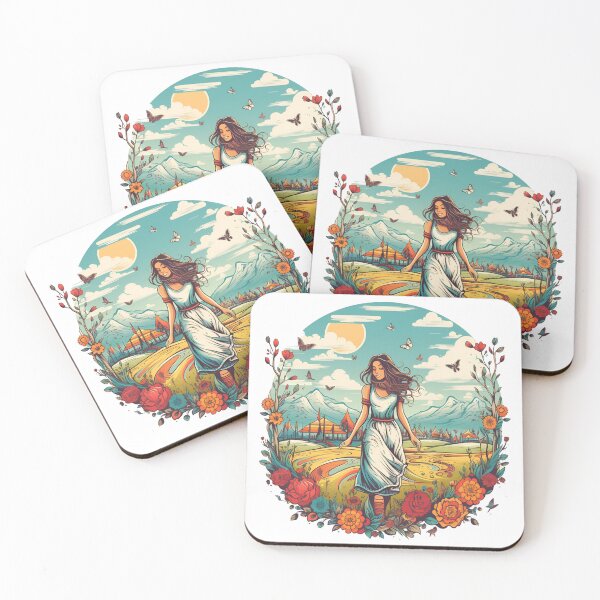 Item preview, Girl at camp designed and sold by CrowdMagnet.