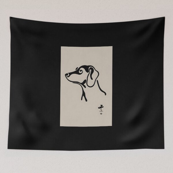 Item preview, Dach-Sumi-e designed and sold by DachshundsOnRB.