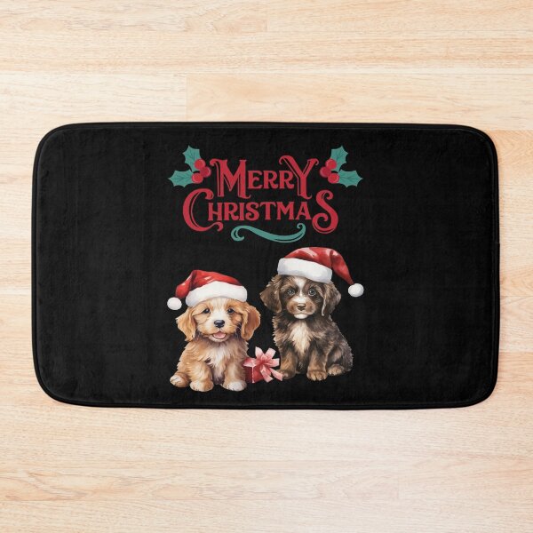 Item preview, Merry Christmas Dogs, Holiday Dog Design, Festive Canines designed and sold by BirdsnStuff.