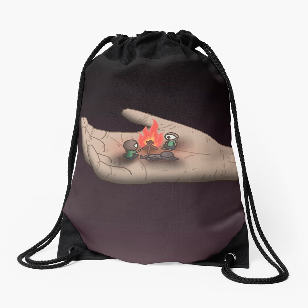 Campfire Drawstring Bag