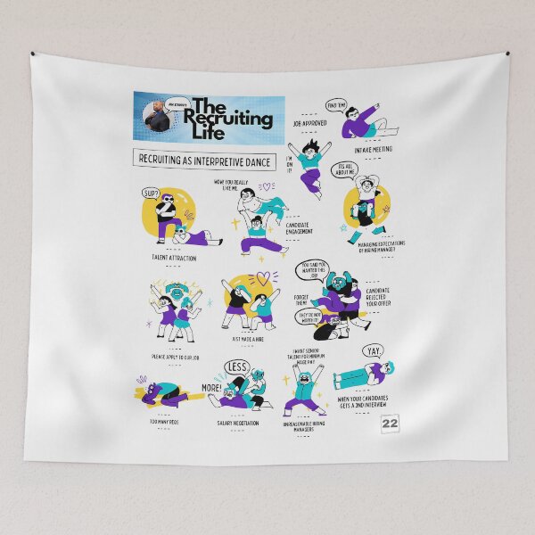 Item preview, Recruiting as Interpretive Dance designed and sold by Jim  Stroud.