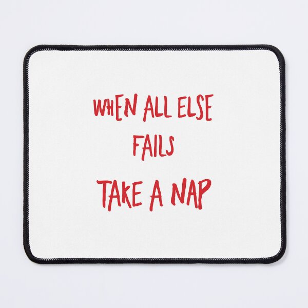Item preview, When all else FAILS TAKE A NAP, Nap Quote Print Minimalist Trendy good vibes designed and sold by ayaato.