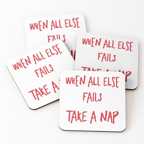 Item preview, When all else FAILS TAKE A NAP, Nap Quote Print Minimalist Trendy good vibes  designed and sold by ayaato.