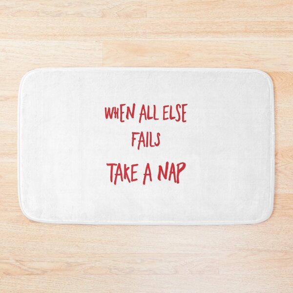 Item preview, When all else FAILS TAKE A NAP, Nap Quote Print Minimalist Trendy good vibes  designed and sold by ayaato.