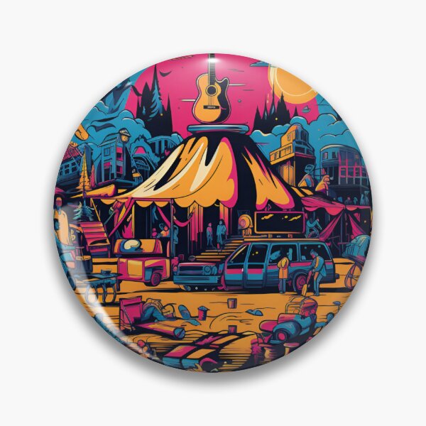 Item preview, Camp music festival designed and sold by CrowdMagnet.