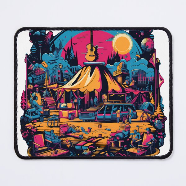 Item preview, Camp music festival designed and sold by CrowdMagnet.