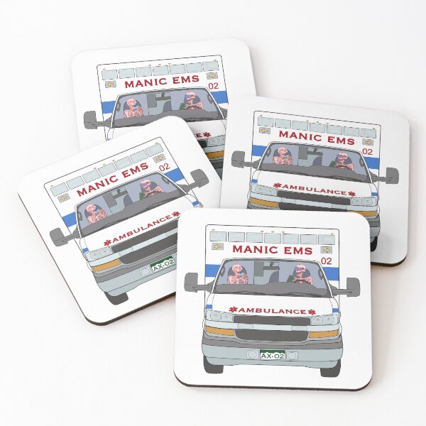 Item preview, Manic EMS Ambulance designed and sold by AxO2Shop.