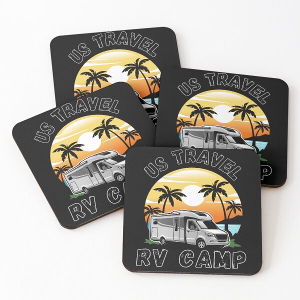 Item preview, Us Travel Rv Camp designed and sold by ArtisShops.