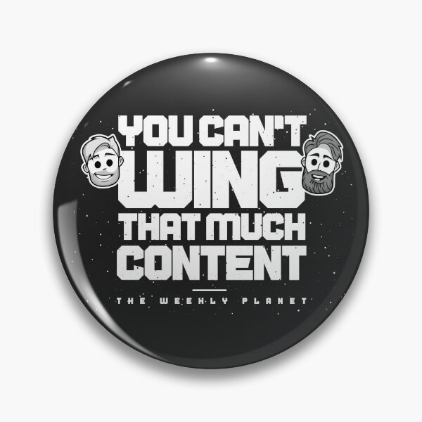 Item preview, You Can't Wing That Much Content designed and sold by WPPosters.