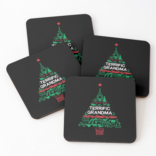 Item preview, Terrific Grandma Gift - Xmas Tree - Christmas designed and sold by Vector-Artist.