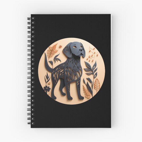 Item preview, Dog paper cut craft 2 designed and sold by Marten-Store.