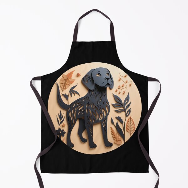 Item preview, Dog paper cut craft 2 designed and sold by Marten-Store.