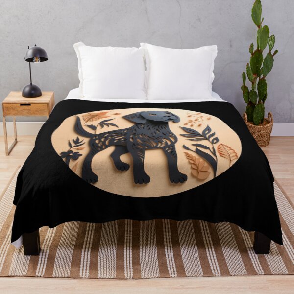 Item preview, Dog paper cut craft 2 designed and sold by Marten-Store.