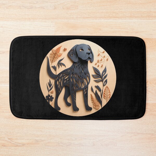 Item preview, Dog paper cut craft 2 designed and sold by Marten-Store.
