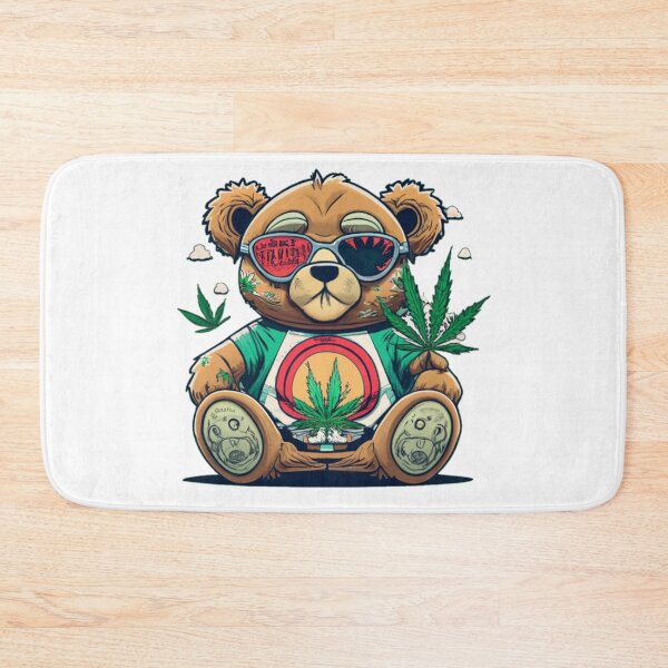 Item preview, Trippy Furry Bearbie Bear Arms Get High Funny Colorful Cute Humor Popart Style  designed and sold by ShopSunday.