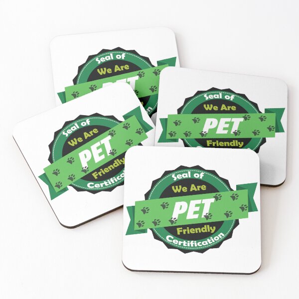 Item preview, Certified: We Are Pet Friendly designed and sold by MCDPShop.