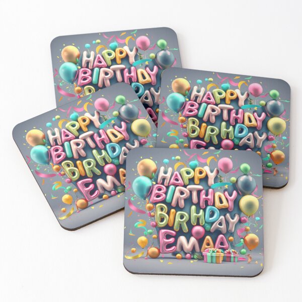 Item preview, Happy Birthday Emma designed and sold by hiddenlink.