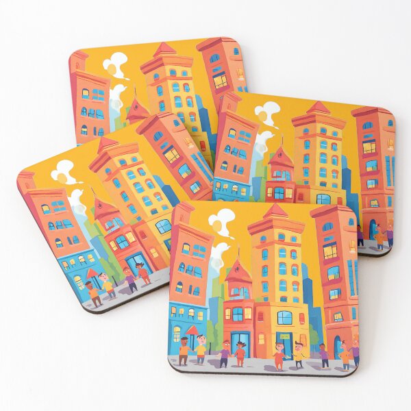 Item preview, CROWDED STREET designed and sold by arch-and-magic.