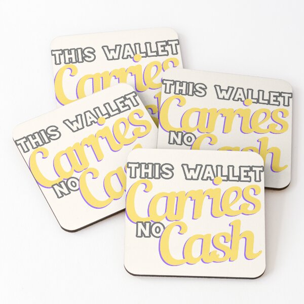 Item preview, This Wallet Carries no Cash designed and sold by Saignus.