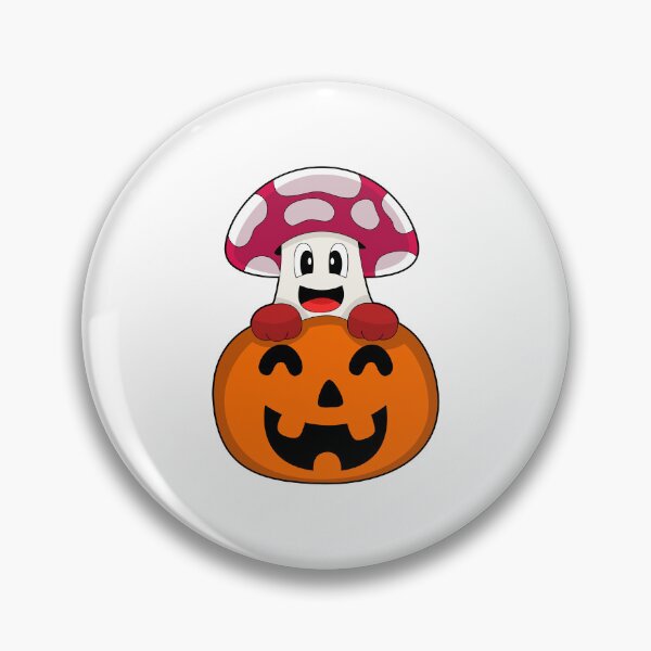 Item preview, Mushroom Halloween Pumpkin designed and sold by Snabdesign84.
