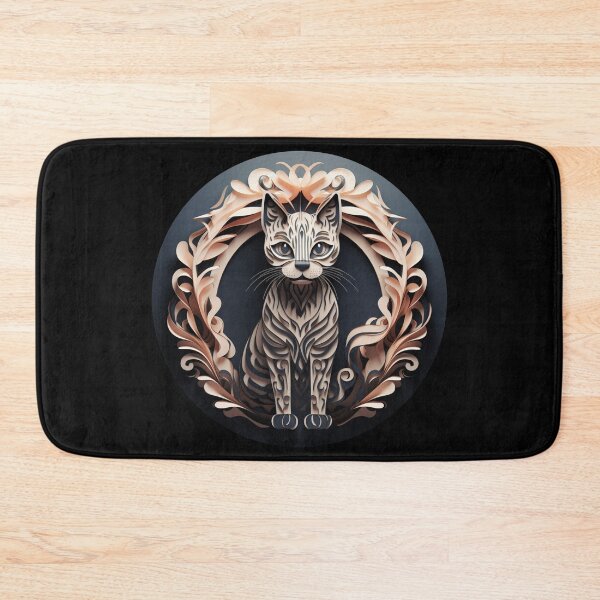 Item preview, Cat paper cut craft designed and sold by Marten-Store.