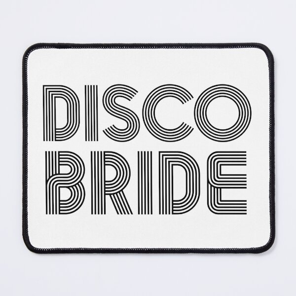 Item preview, Retro 70's Black White Disco Bride designed and sold by PreciouslyMade8.