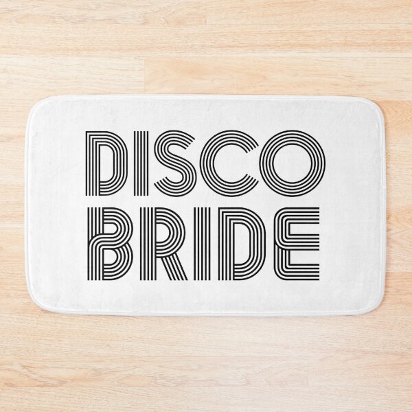Item preview, Retro 70's Black White Disco Bride designed and sold by PreciouslyMade8.