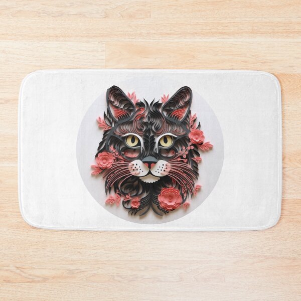 Item preview, Cat paper cut craft 2 designed and sold by Marten-Store.