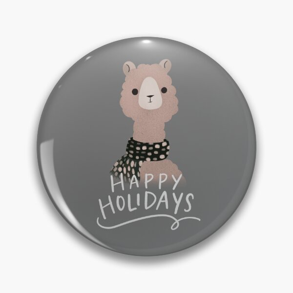 Item preview, Boho Alpaca Happy Holidays designed and sold by Kylie Martin.
