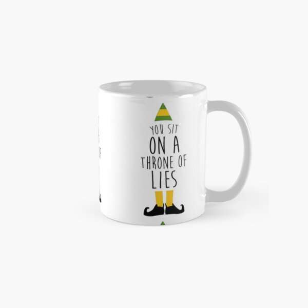 Elf Buddy's Feet Molded Ceramic Mug