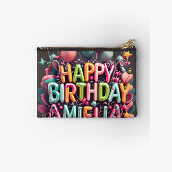 Item preview, Happy Birthday Amelia designed and sold by hiddenlink.