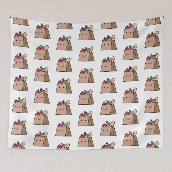 Item preview, Grocery Bag designed and sold by SideQuestDoodles.