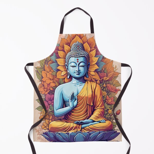 Artikelvorschau, Beruhigender blauer Buddha entworfen und verkauft von aurahealing.