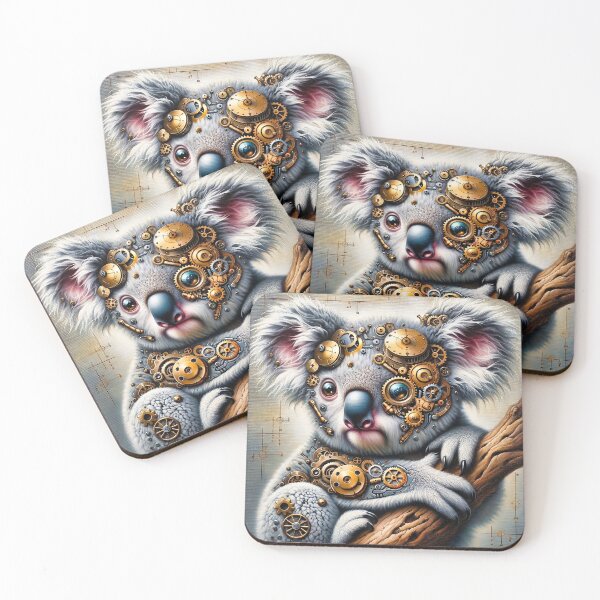 Item preview, Steampunk Baby Koala designed and sold by NovosArt.