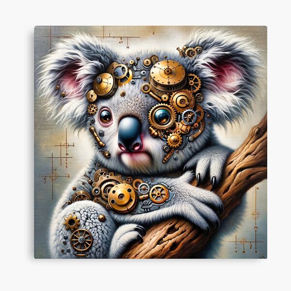 Item preview, Steampunk Baby Koala designed and sold by NovosArt.
