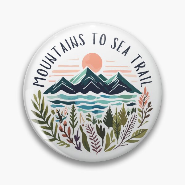 Item preview, Mountains to Sea Trail - Shirt, Sticker, Mug, Hat, Art Print, etc designed and sold by cloudhiker.