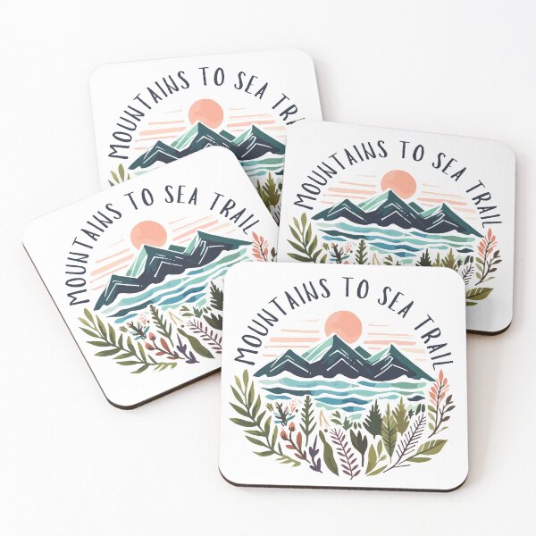 Item preview, Mountains to Sea Trail - Shirt, Sticker, Mug, Hat, Art Print, etc designed and sold by cloudhiker.