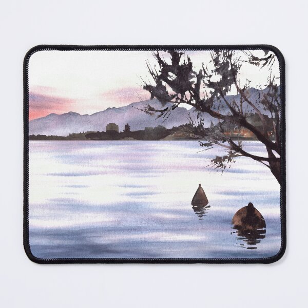 Item preview, Watercolor Adriatic seascape illustration Hand drawn designed and sold by BartolArt.