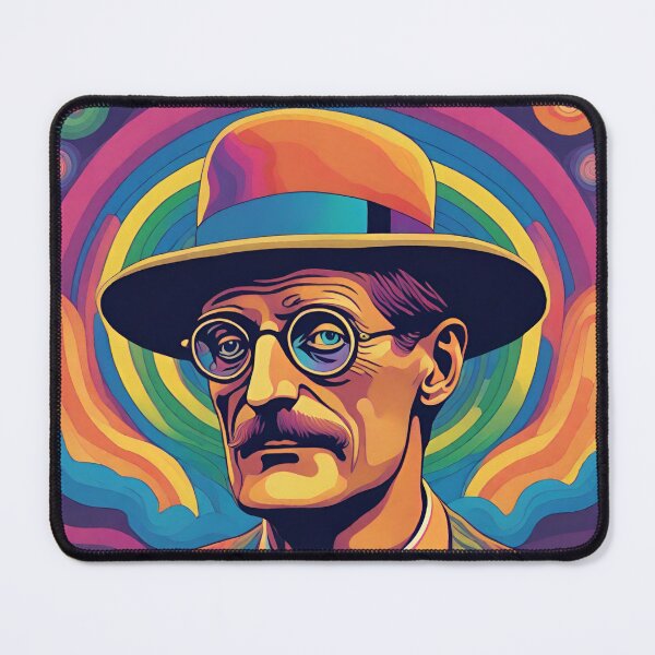 Item preview, Psychedelic James Joyce designed and sold by Promethean Fire Print Shop.