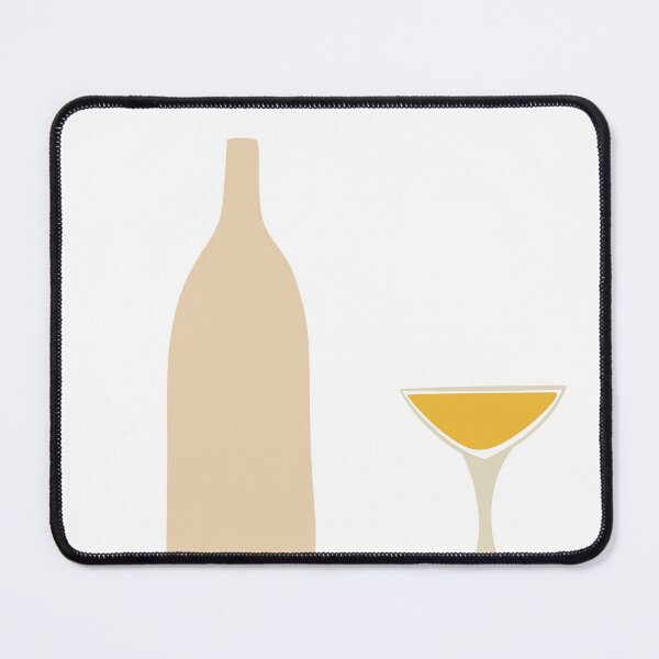 Item preview, Champange drink martini bottle minimalistc design designed and sold by Anton Repetto.