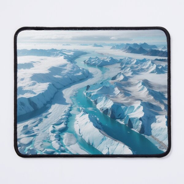Item preview, icy Greenland landscape designed and sold by mikaws.