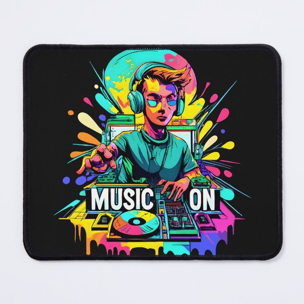 Item preview, Music On, World Off designed and sold by AspectArtWorks.