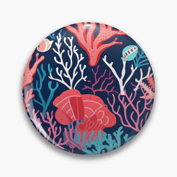 Artikelvorschau, Coral Reef Pattern entworfen und verkauft von SideSignal.